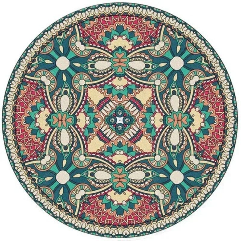 Tapete Redondo Persa, Tapete Persa Redondo, Tapete Antiderrapante, Tapete Loja CoreUtilidades, Tapete Boêmio Antiderrapante, American Retro, Tapetes Decorativos, Tapete de Banheiro, Tapete Felpudo, Tapete Redondo, Tapete Celeste, Tapetes Antiderrapantes, Tapetes de Sala, Tapetes Luxuosos, Tapetes Modernos, Tapetes de Veludo, Tapetes de Alta Qualidade, Tapetes Elegantes, Tapetes Para Decoração, Tapetes Para Sala de Estar