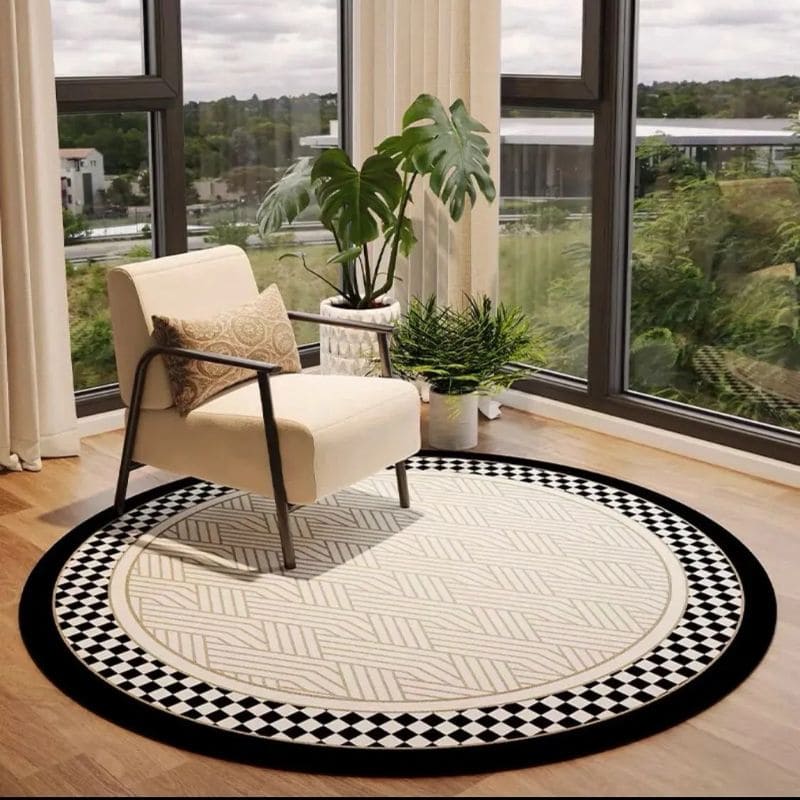 Tapete Antiderrapante, Tapete Boêmio Antiderrapante, American Retro, Tapetes Decorativos, Tapete de Banheiro, Tapete Felpudo, Tapete Redondo, Tapete Celeste, Tapetes Antiderrapantes, Tapetes de Sala, Tapetes Luxuosos, Tapetes Modernos, Tapetes de Veludo, Tapetes de Alta Qualidade, Tapetes Elegantes, Tapetes Para Decoração, Tapetes Para Sala de Estar