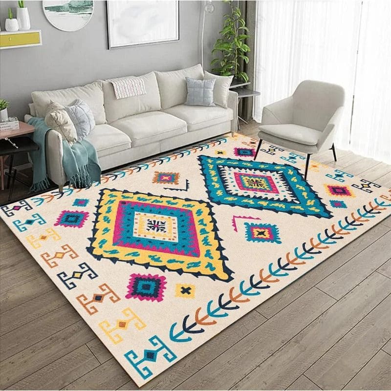 Tapete Antiderrapante, Tapete Boêmio Antiderrapante, American Retro, Tapetes Decorativos, Tapete de Banheiro, Tapete Felpudo, Tapete Redondo, Tapete Celeste, Tapetes Antiderrapantes, Tapetes de Sala, Tapetes Luxuosos, Tapetes Modernos, Tapetes de Veludo, Tapetes de Alta Qualidade, Tapetes Elegantes, Tapetes Para Decoração, Tapetes Para Sala de Estar