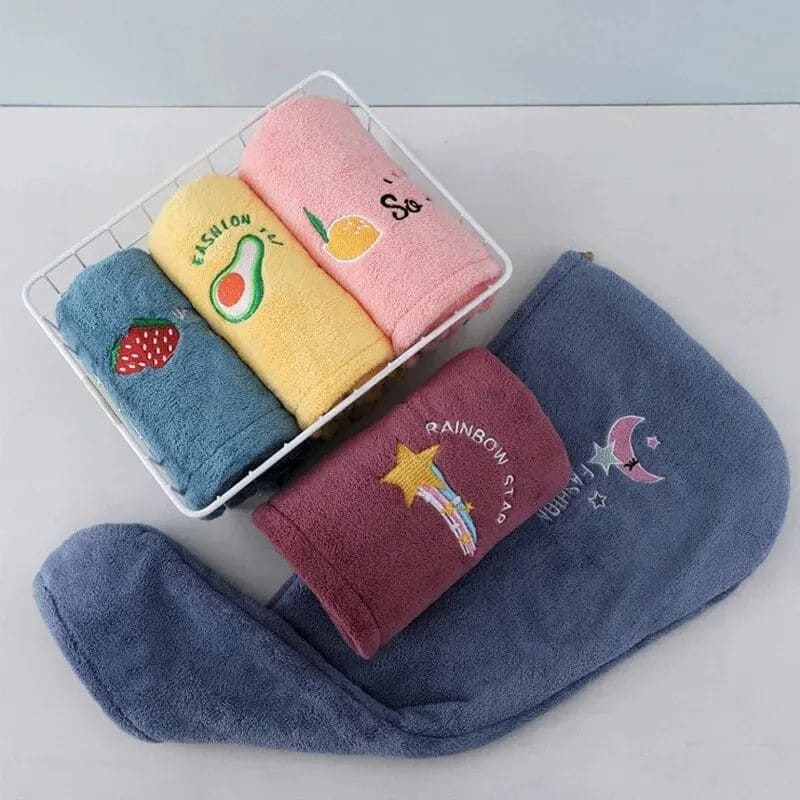 Toalha de Cabelo, Toalha de Microfibra, Toalha para Secagem Rápida, Toalha Antifrizz, Toalha de Algodão, Toalha Suave, Toalha Absorvente, Toalha Turbante, Toalha para Cabelos Longos, Toalha de Luxo, Toalha para Banho, Toalha Leve, Toalha Lavável, Toalha Confortável, Toalha para Cuidados Capilares, Toalha Ideal para Rotina de Beleza, CoreUtilidades