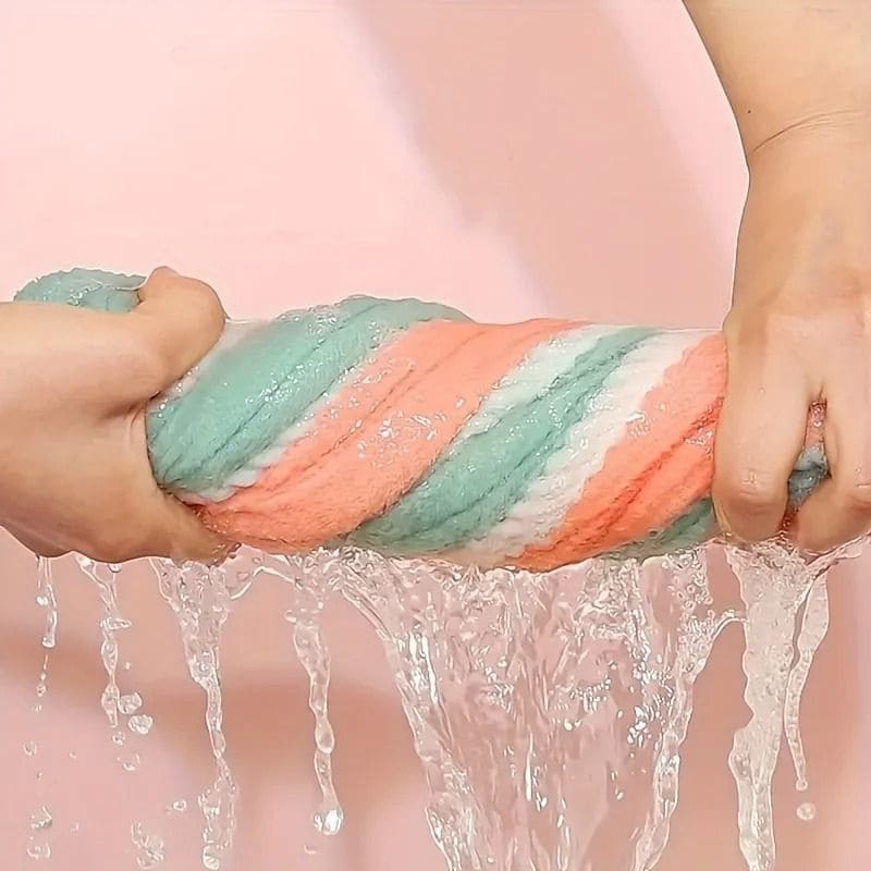 Toalha de Cabelo, Toalha de Microfibra, Toalha para Secagem Rápida, Toalha Antifrizz, Toalha de Algodão, Toalha Suave, Toalha Absorvente, Toalha Turbante, Toalha para Cabelos Longos, Toalha de Luxo, Toalha para Banho, Toalha Leve, Toalha Lavável, Toalha Confortável, Toalha para Cuidados Capilares, Toalha Ideal para Rotina de Beleza, CoreUtilidades