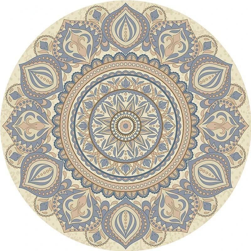 Tapete Antiderrapante, Tapete Boêmio Antiderrapante, American Retro, Tapetes Decorativos, Tapete de Banheiro, Tapete Felpudo, Tapete Redondo, Tapete Celeste, Tapetes Antiderrapantes, Tapetes de Sala, Tapetes Luxuosos, Tapetes Modernos, Tapetes de Veludo, Tapetes de Alta Qualidade, Tapetes Elegantes, Tapetes Para Decoração, Tapetes Para Sala de Estar